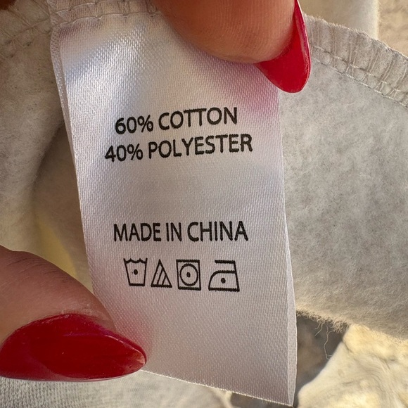 CHICKA-D Vintage gray Orange Oklahoma State Cowboys Sweatshirt Womens Large used - Picture 7 of 8